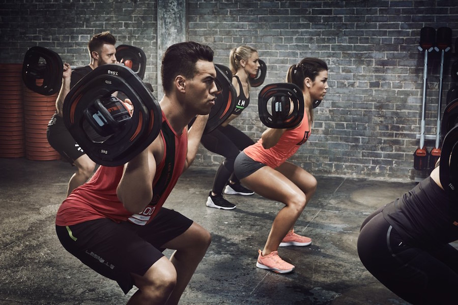 virtual group fitness training program